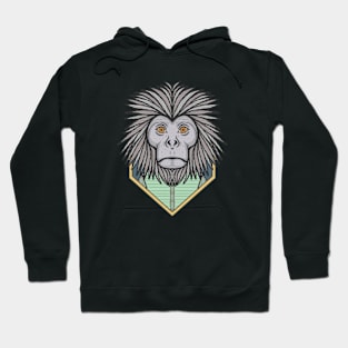 Javan Surili Monkey Hoodie